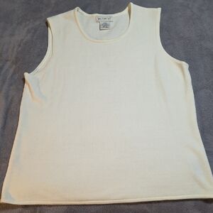 White Stag Cream Sleeveless Top
